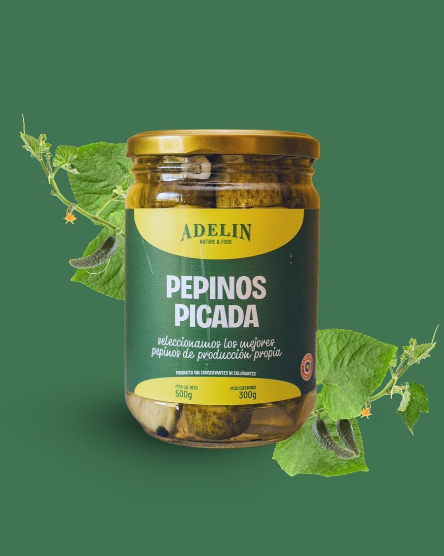 Pepinos picada